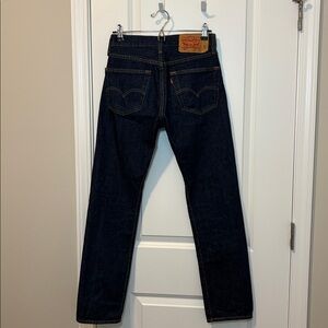 Levi's Women's Straight Leg Jeans - Dark Blue Wash